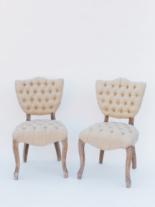 linen chairs