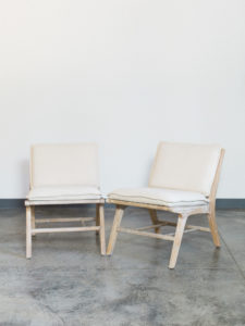 linen low chairs