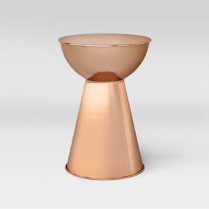 copper side tables