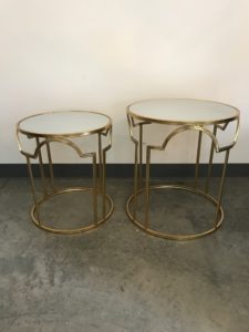 anne marie nesting gold tables