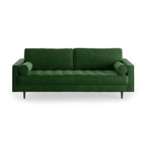 green sofa